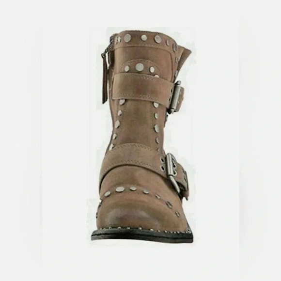 Sam Edelman Dark Taupe Velutto Suede Leather boots size 7 - Picture 8 of 16